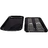 GE Part Number WB48X10056 Broiler Pan&Rack Large 12-3/4 x 16-1/2