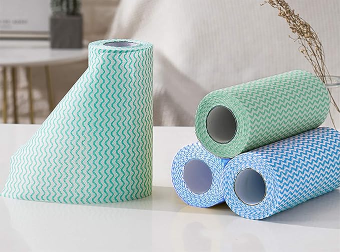 UKEENOR Disposable Dish Cloth Roll, J Cloths, Reusable Cleaning Cloth