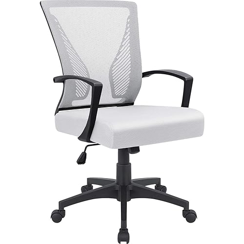 Furmax Office Chair Mid Back Swivel Lumbar Support Desk Chair