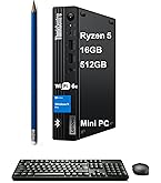 Amazon.com: Lenovo ThinkCentre M70q Gen 5 Tiny Business Desktop
