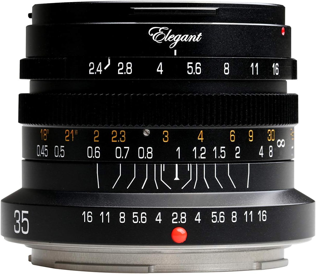 2022 Version KIPON Elegant 35mm F2.4 Full Frame Camera Lenses for Nikon Z Mount