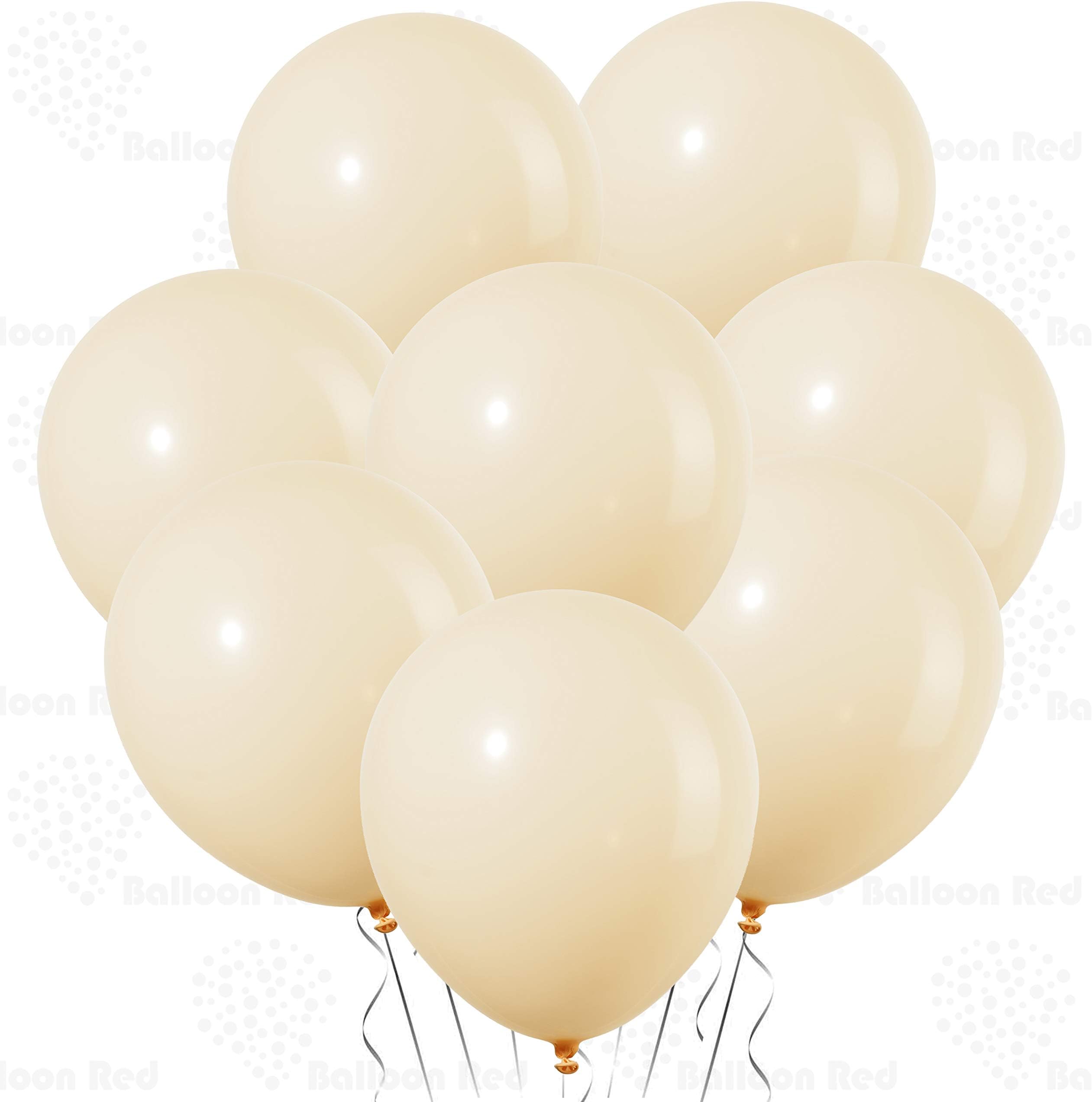 Pastel Baby Peach 10 Inch Latex Balloons 72 Pack Thickened Extra Strong for Baby Shower Garland Wedding Photo Booth Birthday Party Supplies Arch Decoration Engagement Anniversary Christmas Festival
