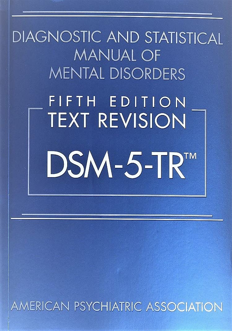 Irezzy Diagnostic And Statistical Manual Of Mental Disorders, Text