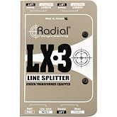 Radial LX3 3-Channel Balanced Line Splitter W Isolation