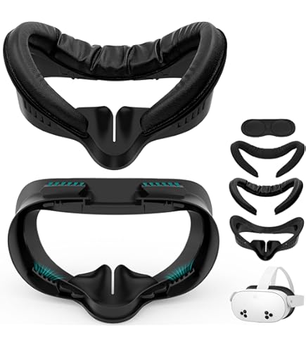 Amazon.com: Face Cover for Meta Quest 3S, Replacement Facial