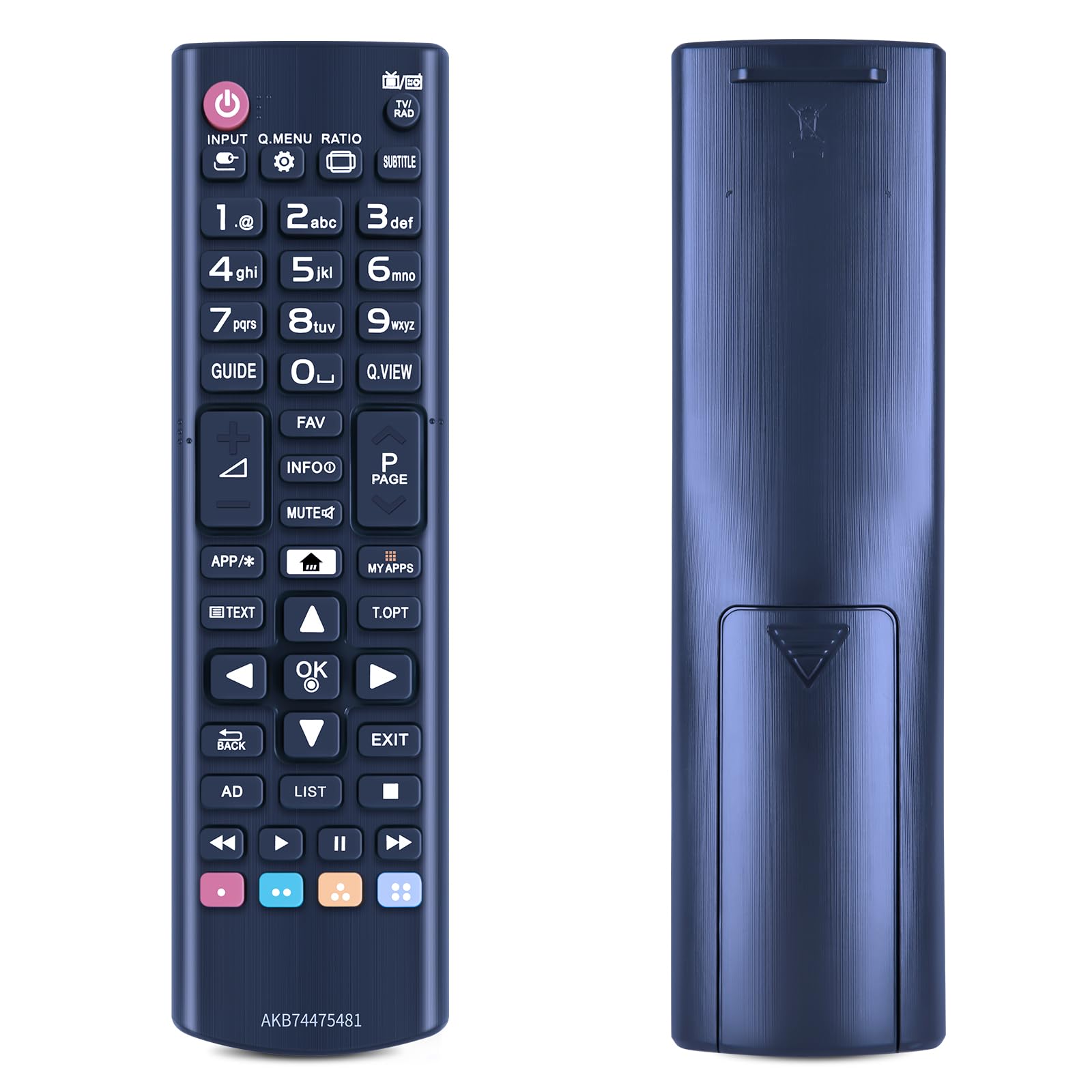 New Replacement for LG AKB74475481 Remote Control Suitable for LG Smart TV 32LF592U 43LF5909 43LF590V-ZA 43LH560V 43UF6407 43UF6409 43UF680V 49UF6807 49UF680V 49UF685V 49UH600V 49UF640V