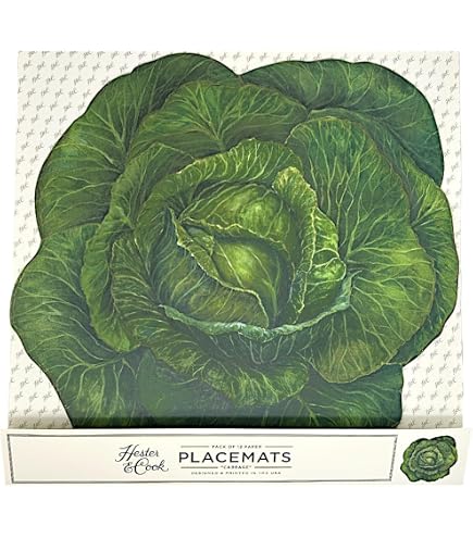 Amazon.com: Hester and Cook Paper Placemats for Dining Table