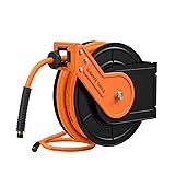Giraffe Tools TA10B Air Hose Reel 25 ft Retractable