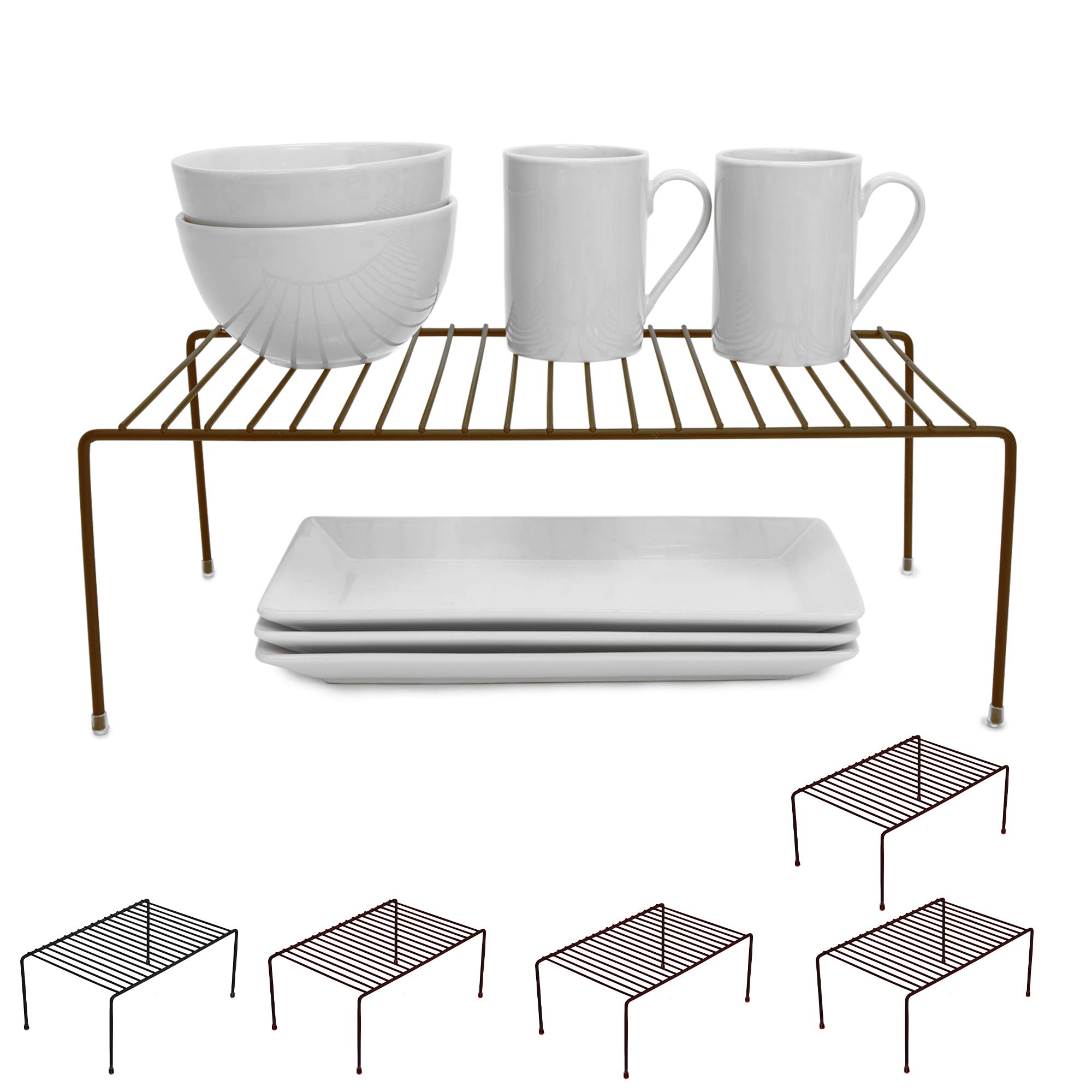 Buy Smart Design Storage Shelf Rack Set of 6 Large 8.5 x