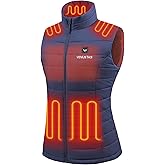 Venustas Women's Heated Vest with Battery, Lightweight Quilted Vest for Women