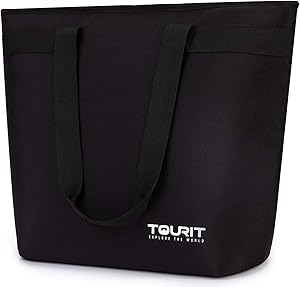 TOURIT Cooler Bag, 38 Cans Large Capacity Cooler Tote, Insulated Leakproof and Waterproof Lunch Bag, Lightweight Soft Cooler for Picnic, Beach, Work, Camping, Park or Day Trips