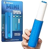 PetLovers Mini Lint Roller Travel Size 50 Sheets – Compact pet Hair Remover for Dog and cat Fur. Lightweight Design Ideal for Clothes Furniture and car. Perfect for Quick and Easy on The go Cleaning