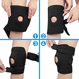 AVIDDA Open-Patella Knee Brace with 3 Straps 12.5"-18.5" Circumference view 6