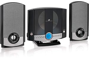 GPX HM3817DTBK Micro System with Remote and AM/FM Radio