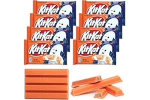KATIE’S KANDY KORNER KitKat Milk Chocolate Halloween Candy Bars Cinnamon Flavored Ghost Toast 1.5oz Each, Ideal Halloween KitKat for Sharing with Friends and Family Perfect Halloween Themed Candy as a Sweet Surprise for Ghost Lovers (8 Pack)