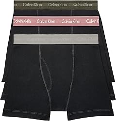 Calvin Klein Men's Cotton Classics 3-Pack Boxer