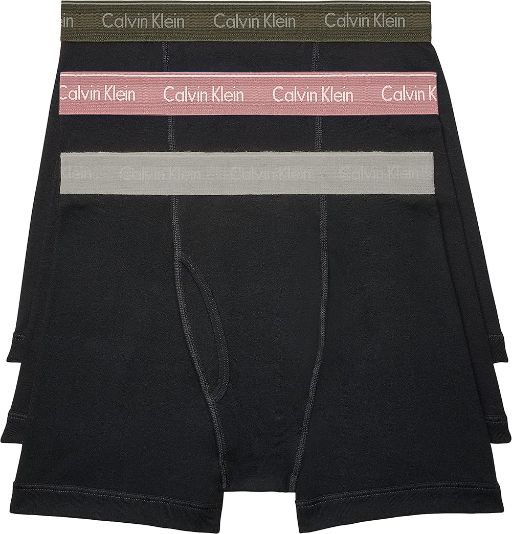 Calvin Klein Men's Cotton Classics 3-Pack Boxer