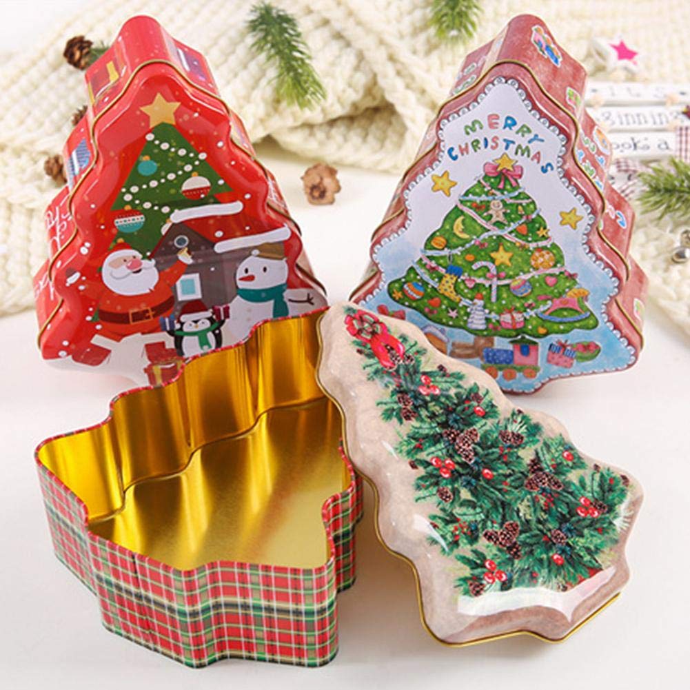Napravi Rs Rangement Et Organisation Boites A Biscuits Falliback Perfecti Noel Boite De Bonbons En Metal Arbre De Noel Motif Boite Cadeau Boites A Biscuits Boite De Rangement Pour Chocolat Bonbon Cadeau Gateau
