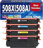508X 508A Toner Cartridge Set 4-Pack High Yield
