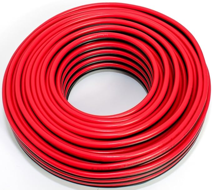 Cavo Bipolare 0 Cavo Per Altoparlante, 2 X 4,00 Mm2 - 25 M - Rosso - Foto 9