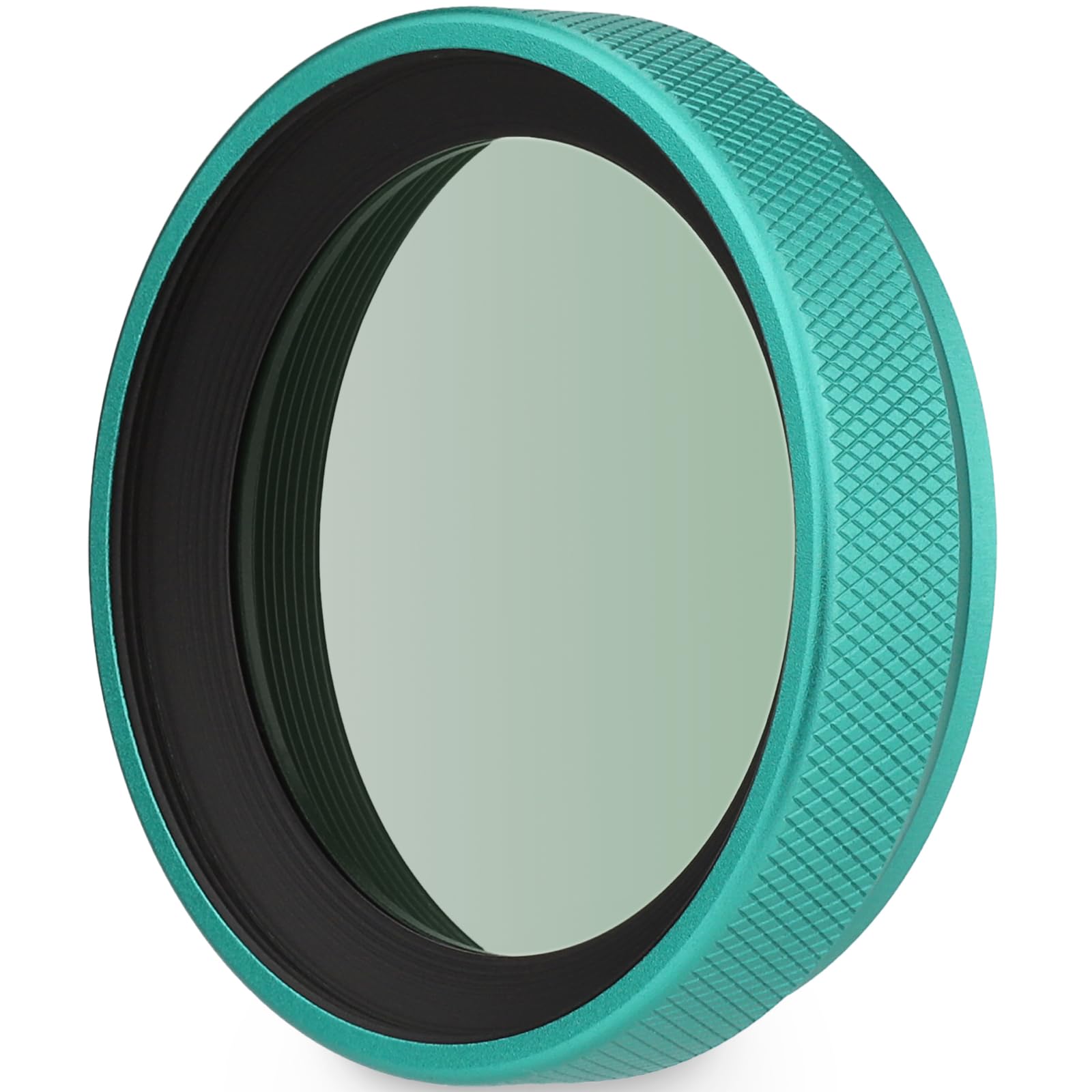 Haoge LUV-X54L Metal Lens Hood Shade with MC UV Protection Multicoated Ultraviolet Lens Filter for Fujifilm X100VI Fuji X100V Camera Green