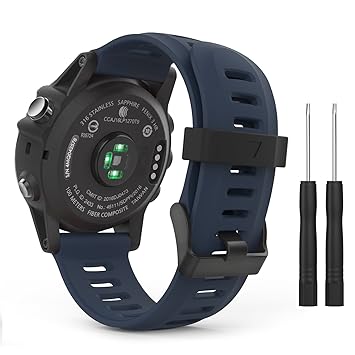 MoKo Pulsera para Garmin Fenix 3/Fenix 3 HR/Fenix 5X/5X Plus ...