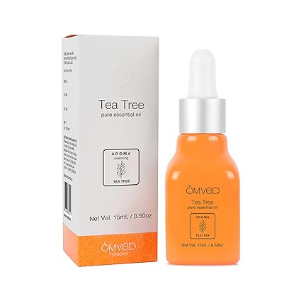 Omved Tea Tree Pure Natural Essential Oil, 15ml