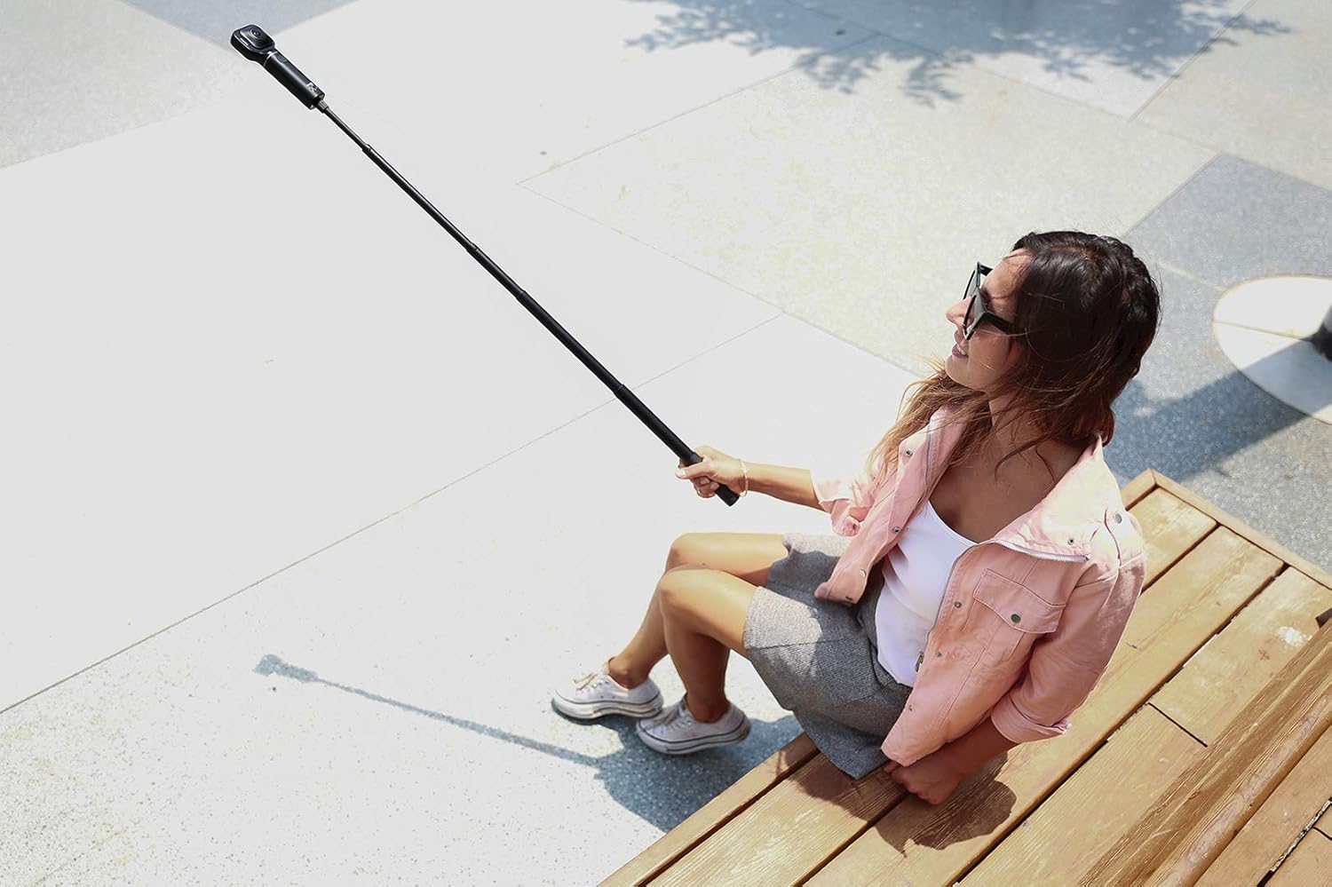 fishing selfie stick