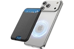 TWZKG for MagSafe Wallet, 3 Card Holder, Magnetic Phone Wallet for iPhone 17/16/15/14/13/12 Pro Max Plus Air Series,RFID Bloc