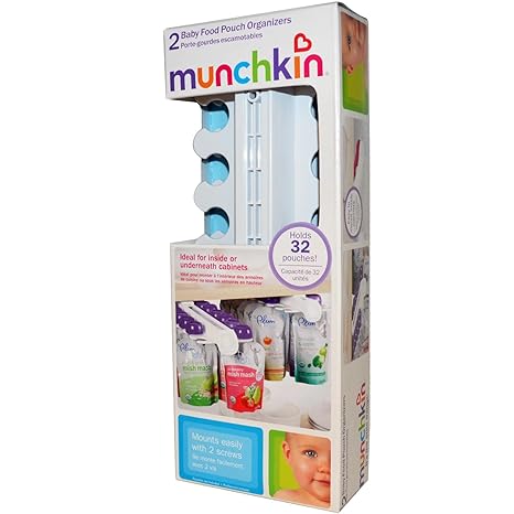 munchkin baby food pouch organizer