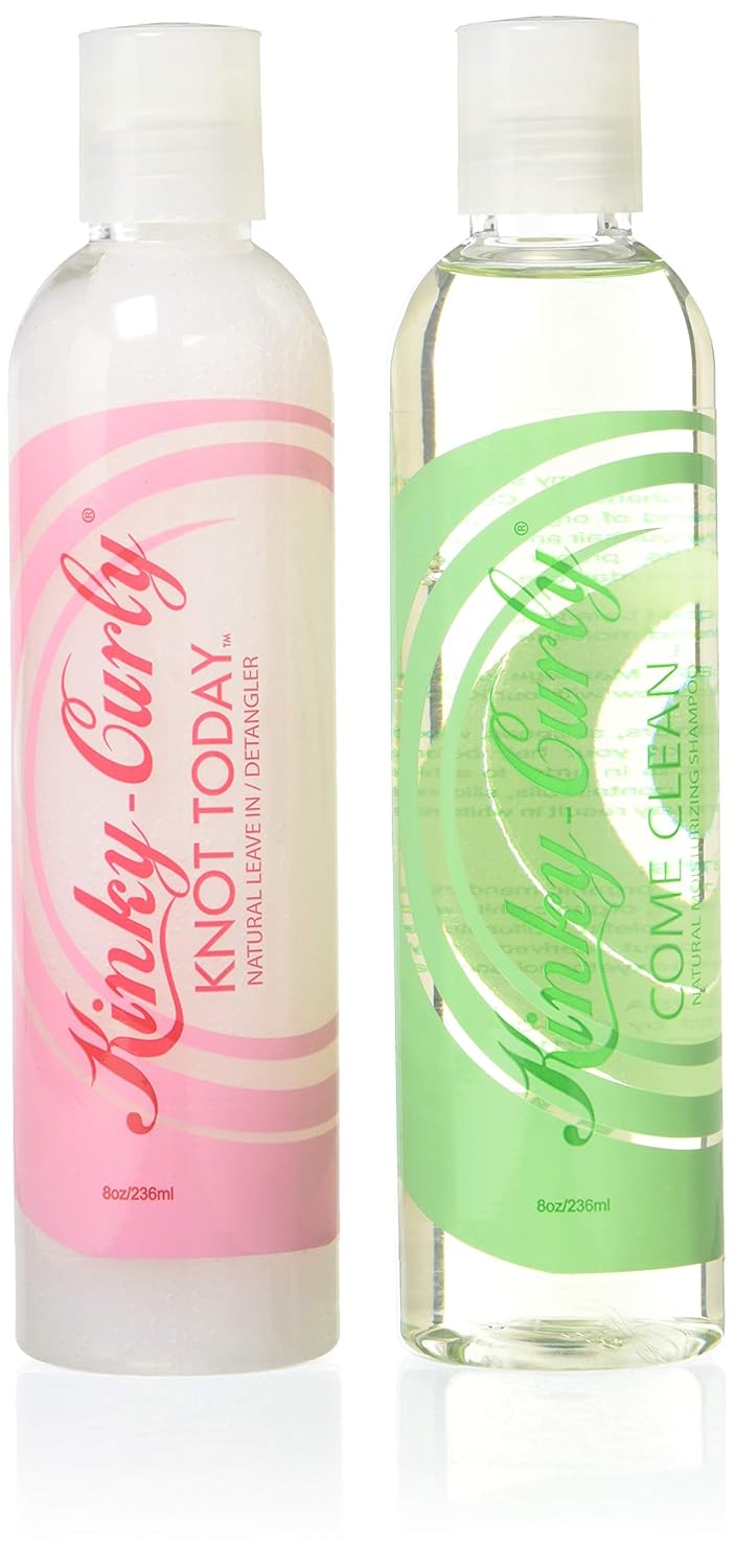 Kinky Curly Knot Today + Come Clean Shampoo Combo Set by Kinky Curly Amazon.de Beauty