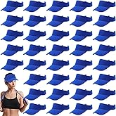 Silkfly 36 Pack Sun Visor Hats Adjustable Sports Athletic hat UV Protection Sun Visor Cap for Men Women Tennis Running Golf