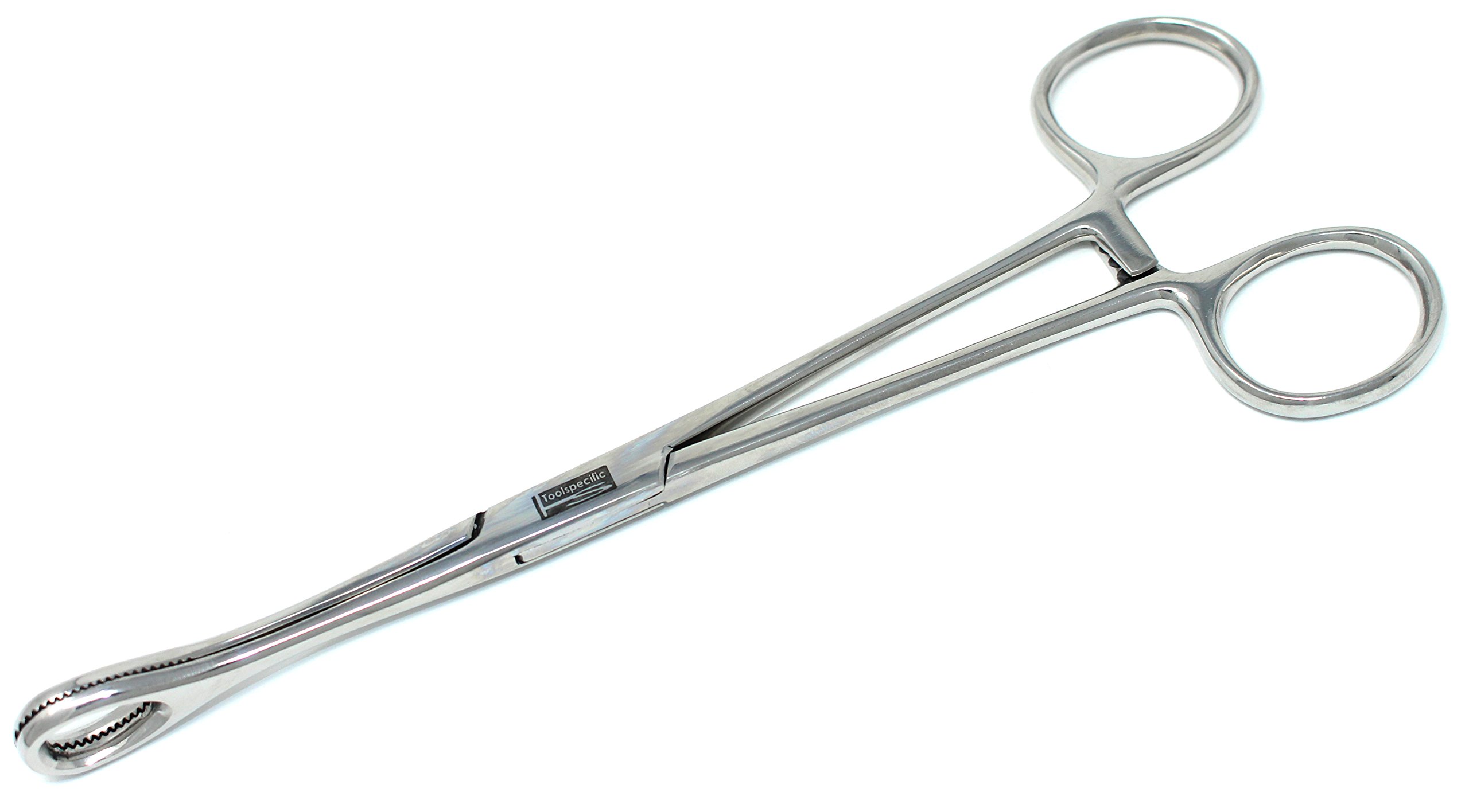 18cm [7"] Large Round Ends 'Force' Body Piercing Holders [Plain = NO Slots] : Toolspecific® Tools