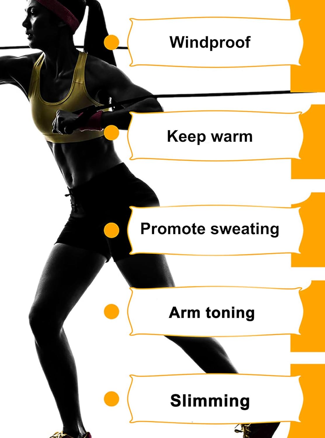 LODAY Womens Neoprene Sauna Body Shaper Suit Hot Sweat Tummy Slimmer Workout Jacket Top Full Zip Up : Clothing