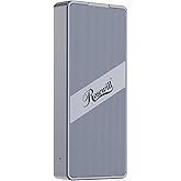 Rosewill 40Gbps M.2 NVMe SSD Enclosure with Cooling Fan, Transparent Back Plate, Support M.2 NVMe SSD up to 8TB, Compatible with Thunderbolt 3/4/USB4/3.2/2.0 M1 M2 Pro/Max, PC, MacBook, IPAD, Chrome