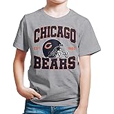 Junk Food Clothing x NFL - Team Helmet - Kids Short Sleeve Fan Shirt for Boys and Girls - Officially Licensed NFL Apparel