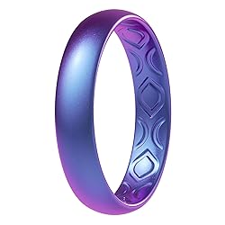 ThunderFit Women Breathable Silicone Promise Rings