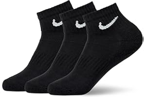 Nike Unisex Adult Everyday Cushioned Training Ankle Socks (3 Pairs)