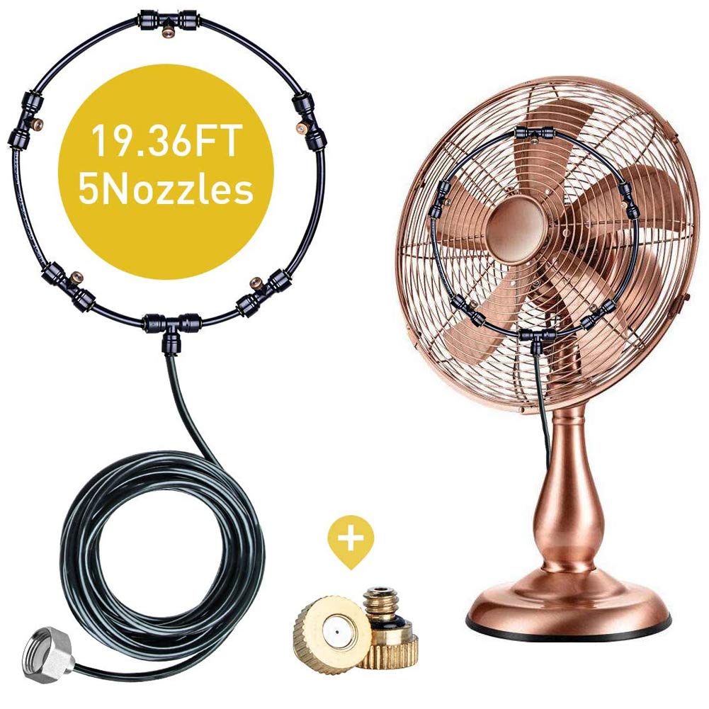 Buy BYBAG Outdoor Misting Fan Kit for Water Misting Cooling System