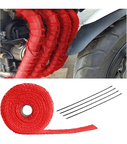 2 Rolls Fiberglass Exhaust Heat Wrap – Purple, 50ft Each (100ft Total) For Headers, Turbo, Manifold