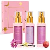 Azulfra Body Spray for Women 3 Pack, Vanilla Orchid Lychee | Fragrance Mist Gift Set, Travel Size Each 60ml