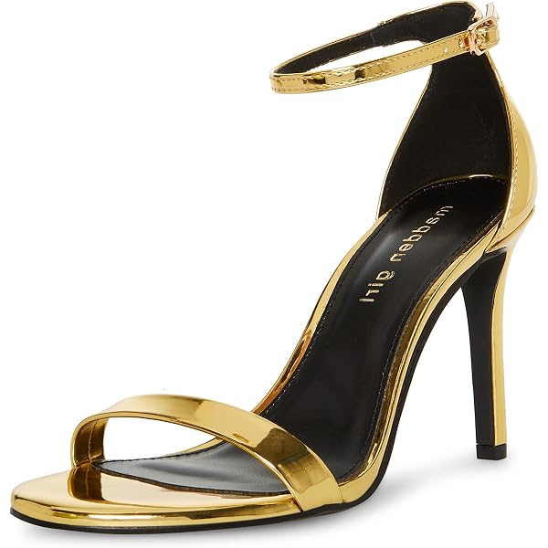 Jessica Simpson Women's Kaveri High Heel Sandal - Fashion Heeled Sandals With Padded Insole