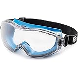 Solid. Safety Goggles that fit Perfectly | Protective Eyewear with Vented Anti-Fog, Anti-Scratch and UV-Protective Lenses | S