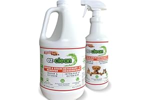 ez-clean Odour Remover- Highly Concentrated Bio Enzyme - Pet Odour Eliminator for Dog, Cat, and Small Animal Urine - Indoor &