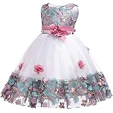 12M-8T Toddler Pageant Flower Girl Lace Dress Little Girls Party Wedding Formal Dresses