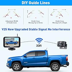 Wireless Backup Camera 5-Inch for Truck: Easy Setup