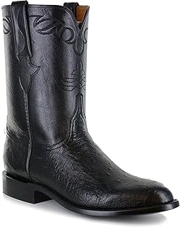 botas de avestruz para hombre