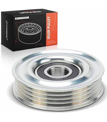 Drive Belt Idler Pulley 31190-RRA-A00 - Compatible With Honda Civic, Accord, TSX 2002-2011