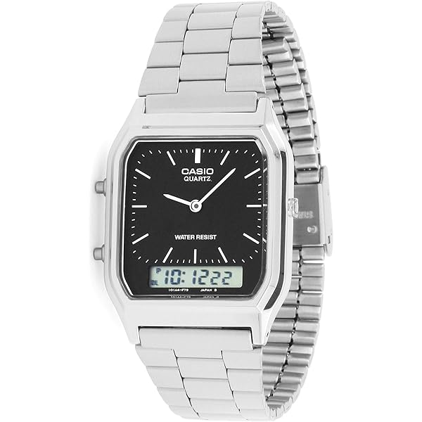 slim fit dress slacks CASIO MEN'S GOLD TONE ANALOG DIGITAL DRESSY WATCH AQ230GA-9B  shopemco