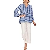 Mud Pie Womens Women's Callaway Jacquard Top